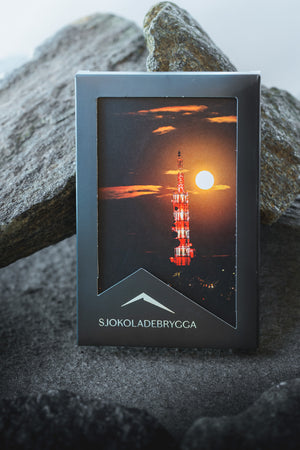 Postkortsjokolade - Tårnet på Åsen
